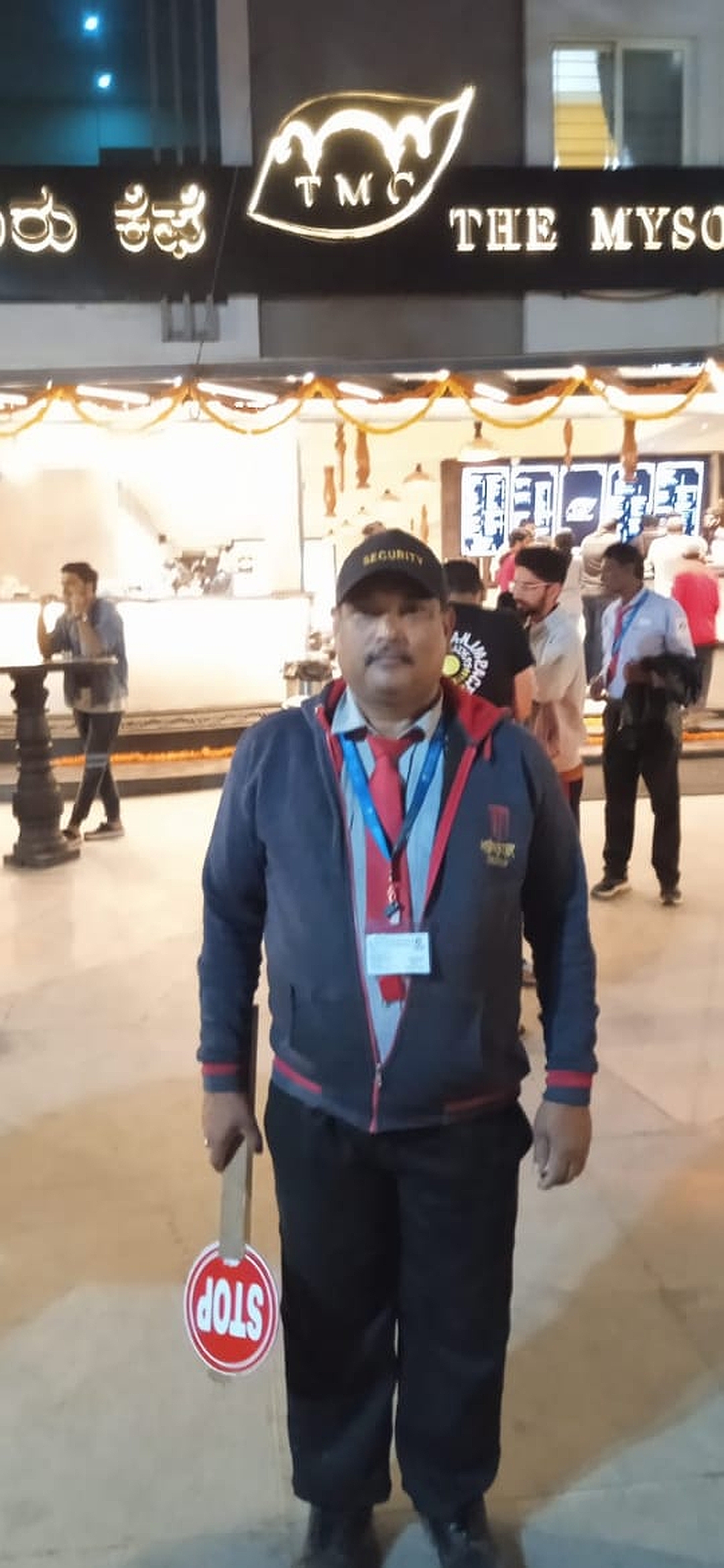 Security team at site