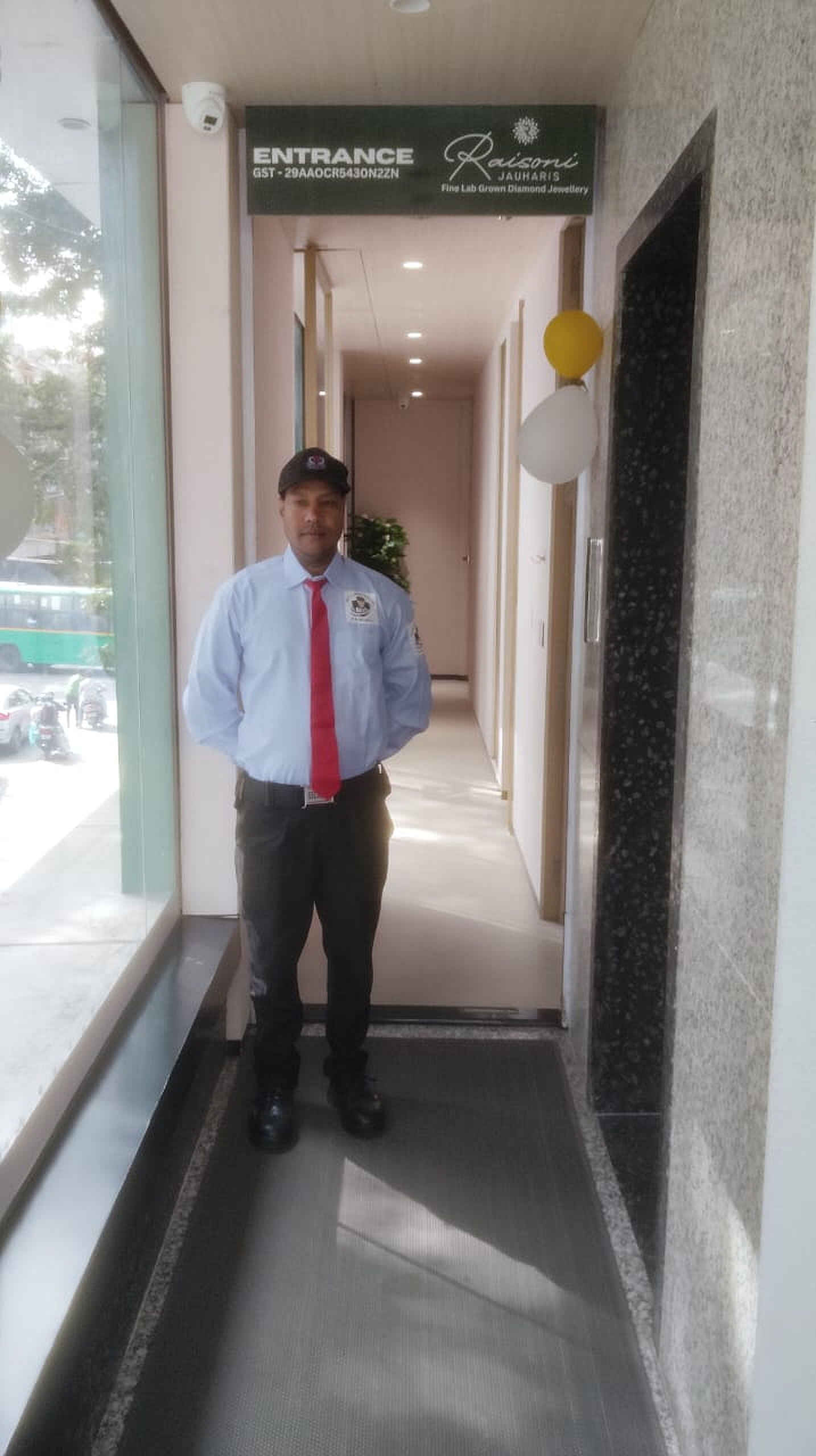 Security team at site