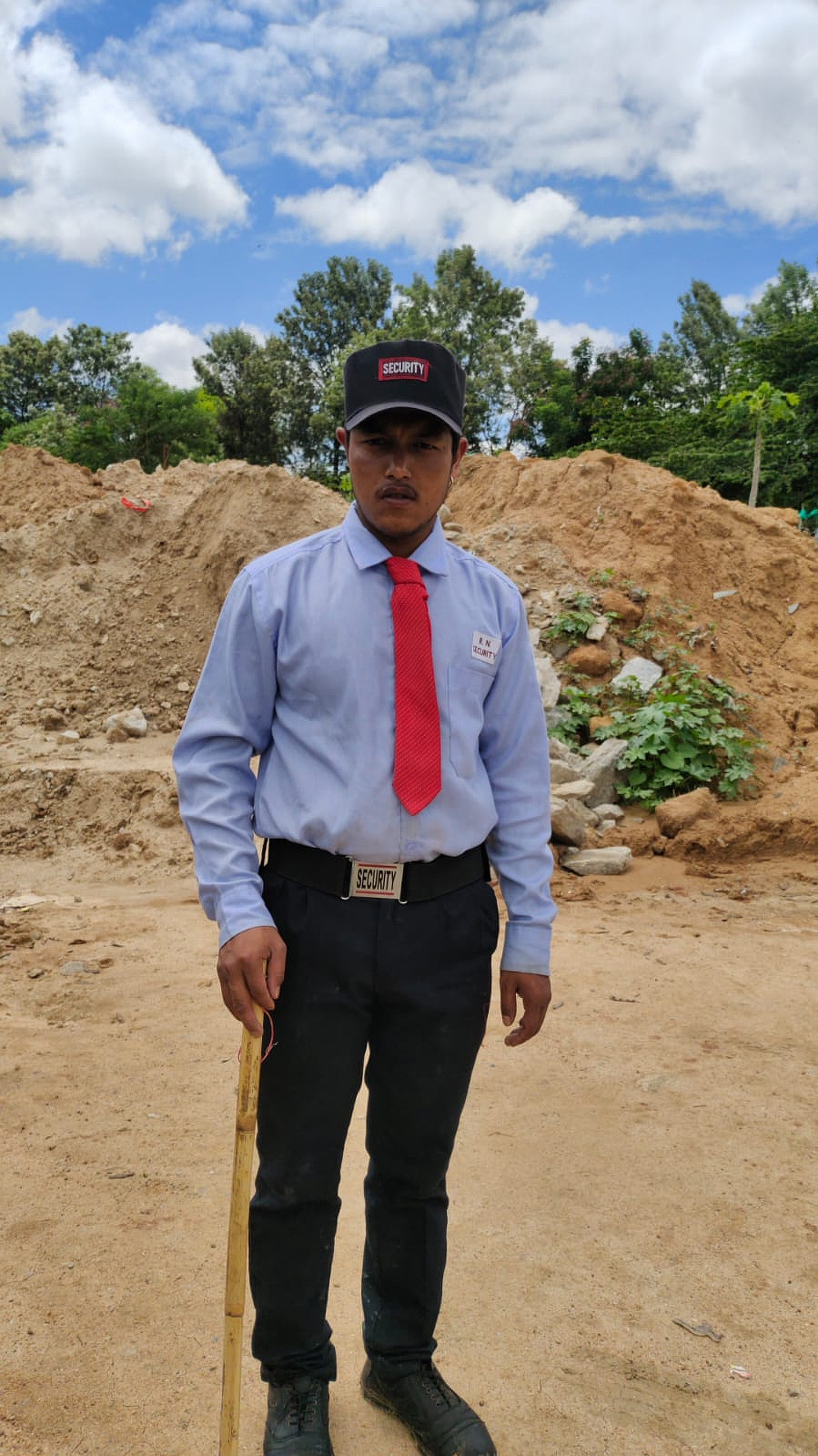 Security team at site