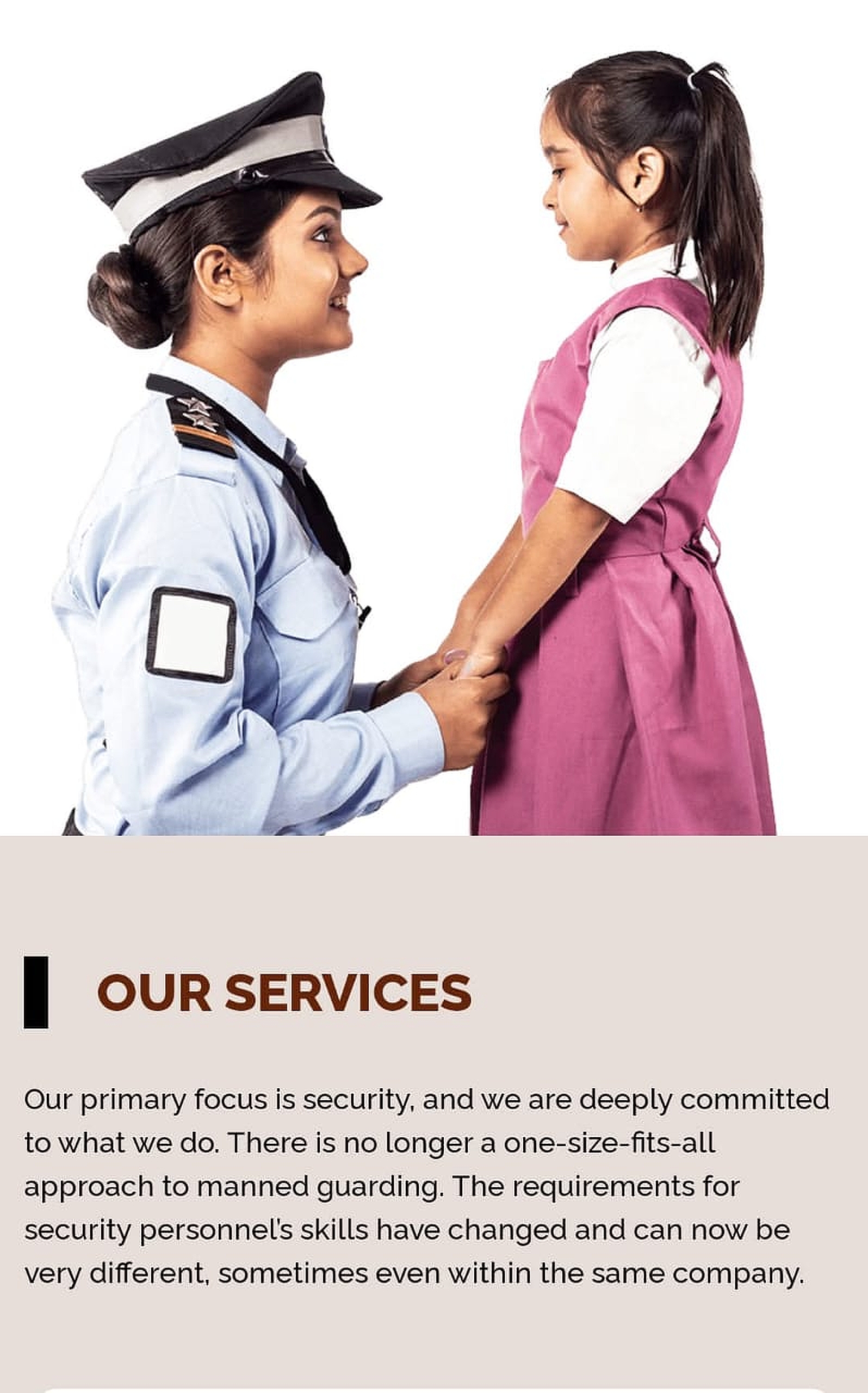 Security team at site